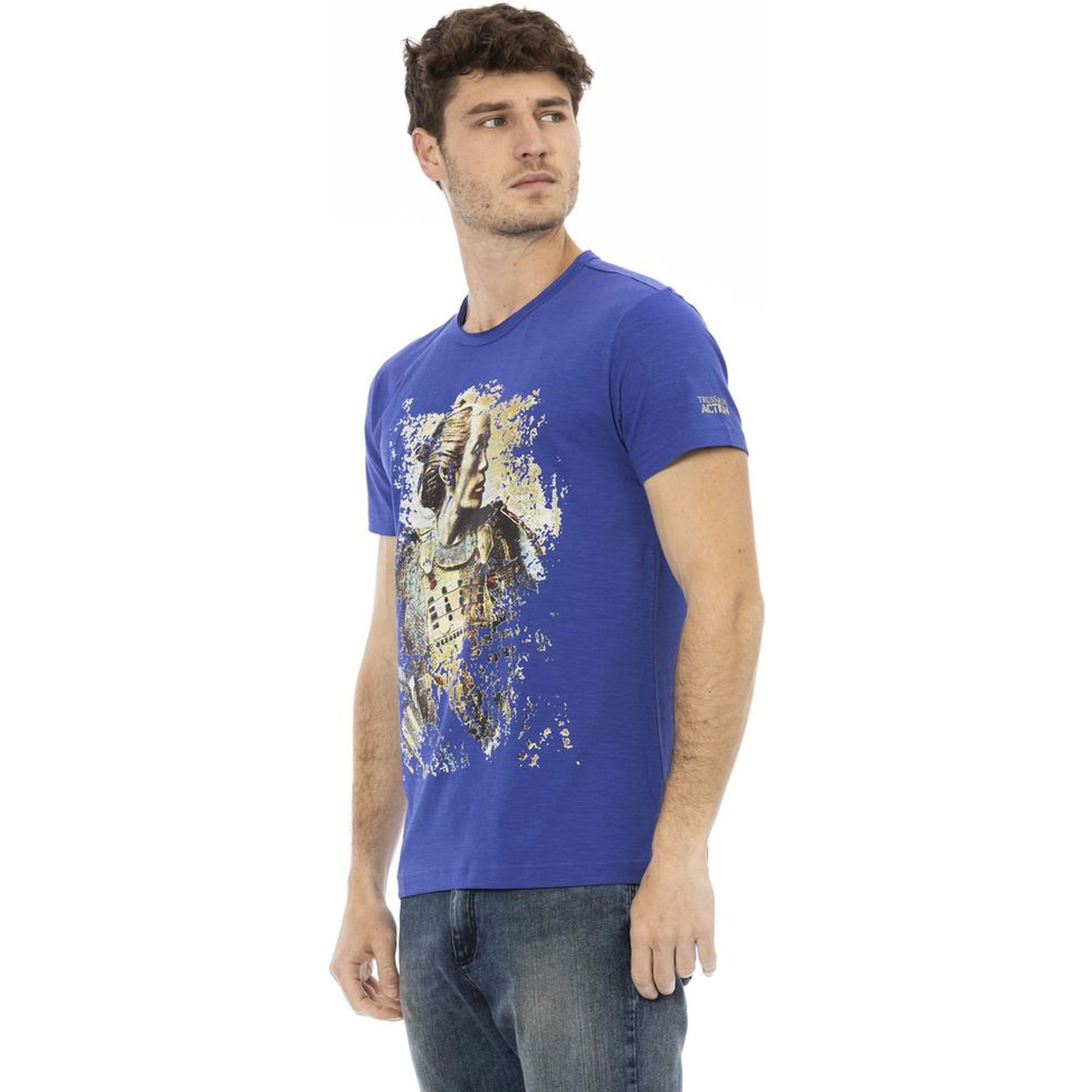 Blue Cotton T-Shirt