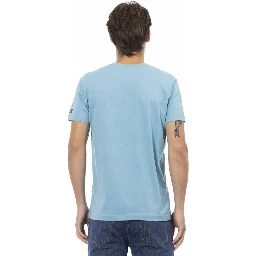 Light Blue Cotton T-Shirt