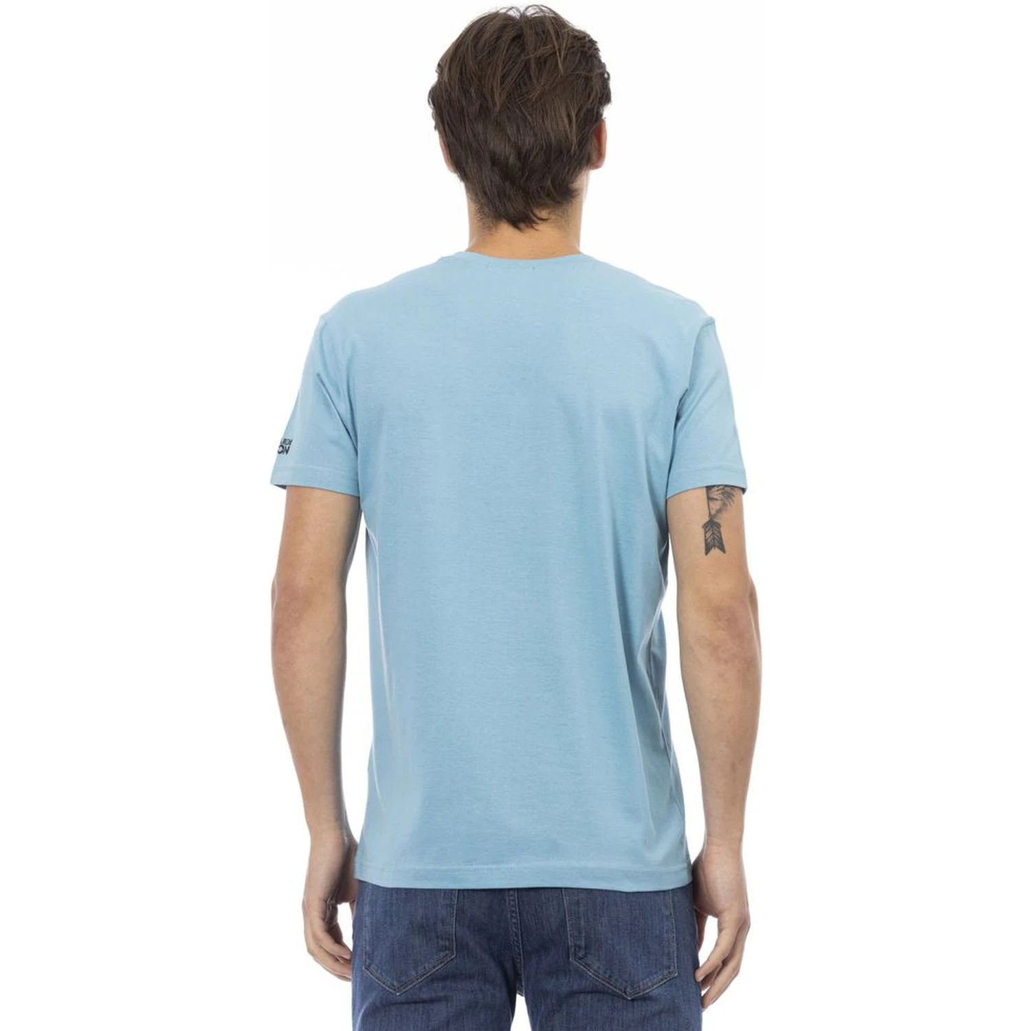Light Blue Cotton T-Shirt