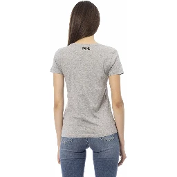 Gray Cotton T-Shirt