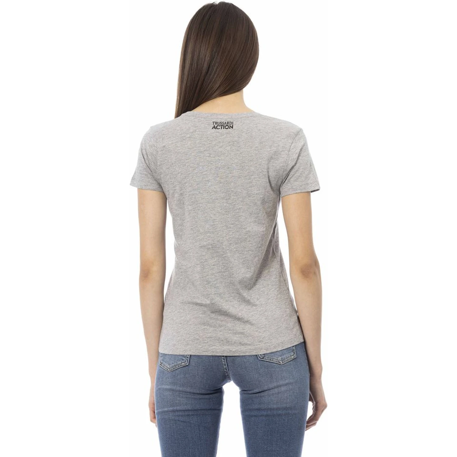 Gray Cotton T-Shirt