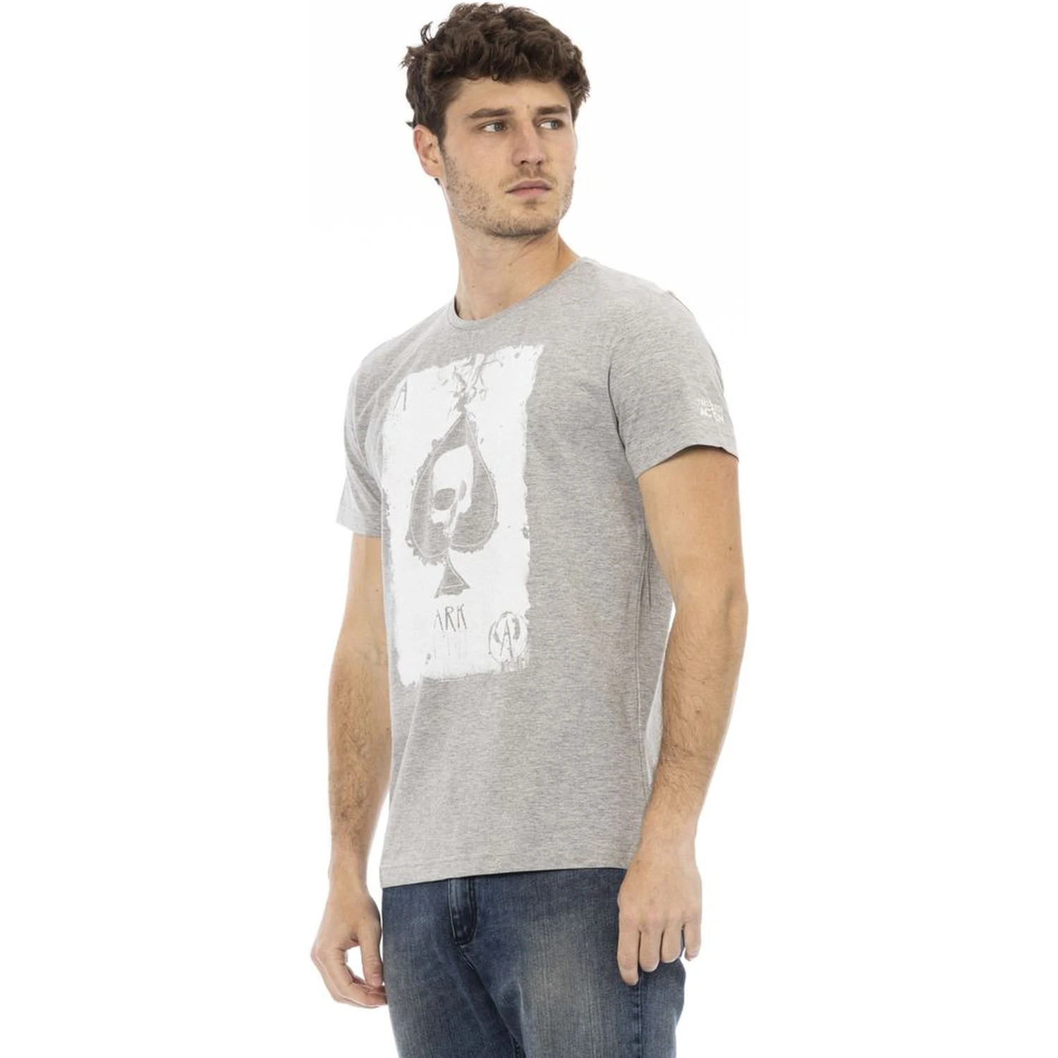 Gray Cotton T-Shirt