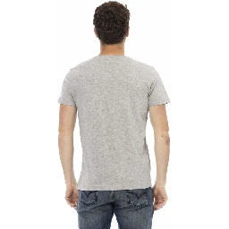Gray Cotton T-Shirt