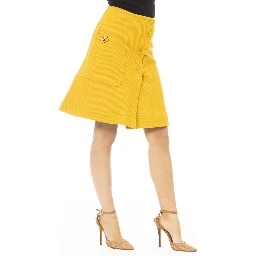 Yellow Wool Skirt