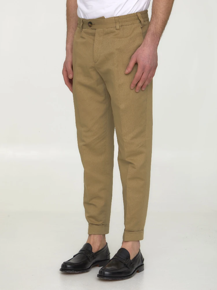 Cotton and linen trousers alternative