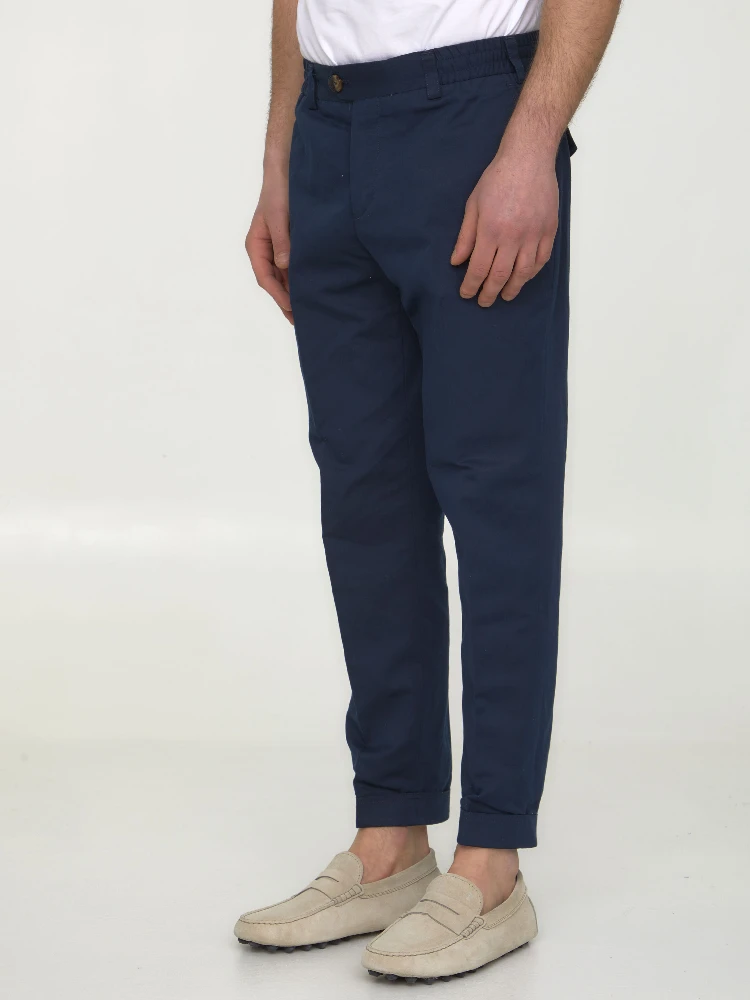 Cotton and linen trousers alternative