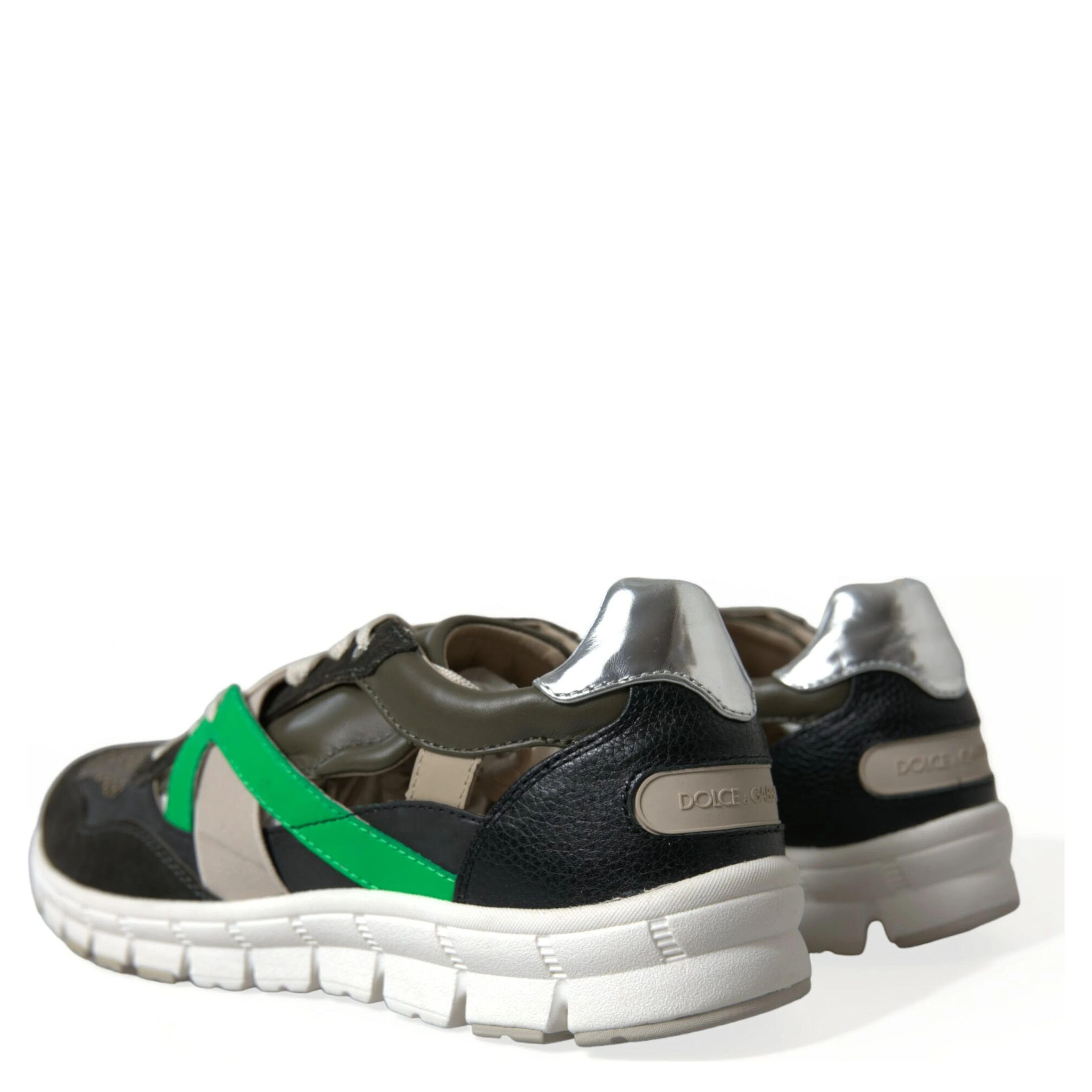 Multicolor Leather Suede Low Top Sneakers Shoes