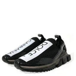 Black White Slip On Sneakers Sorrento Shoes