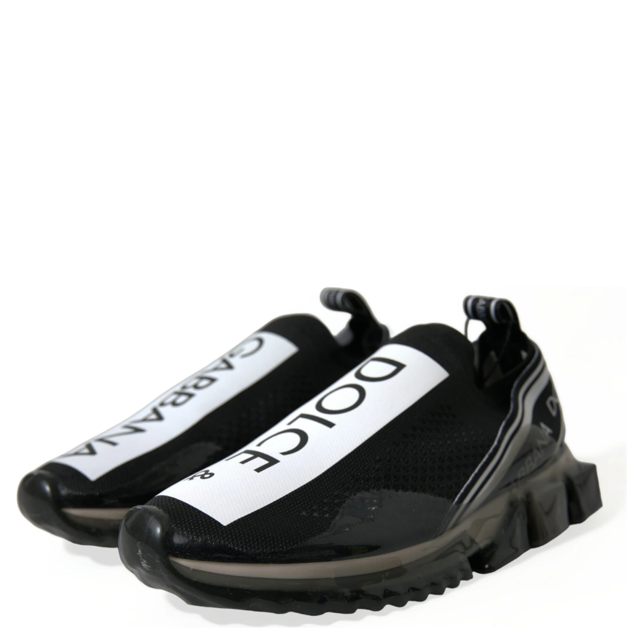 Black White Slip On Sneakers Sorrento Shoes