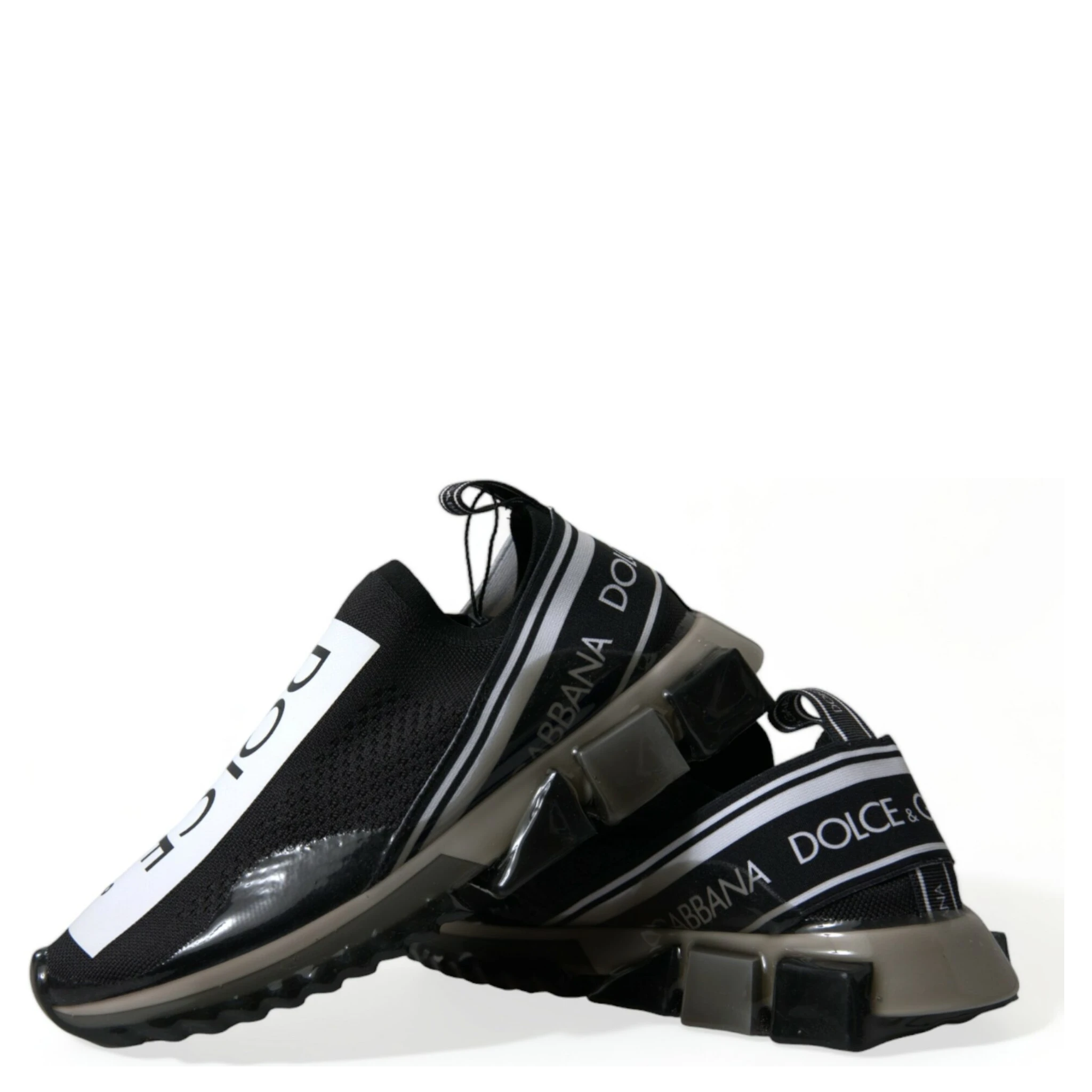 Black White Slip On Sneakers Sorrento Shoes