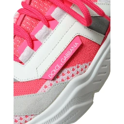 Multicolor Leather Daymaster Low Top Sneakers Shoes