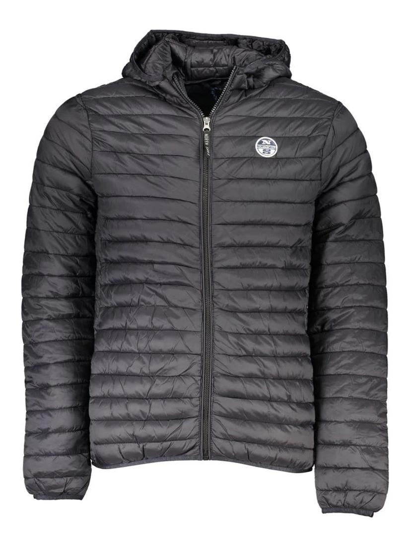 Black Polyamide Jackets & Coat