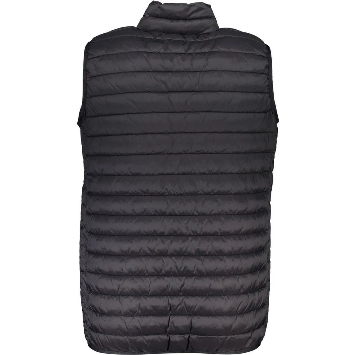 Black Polyamide Sleveless Jacket