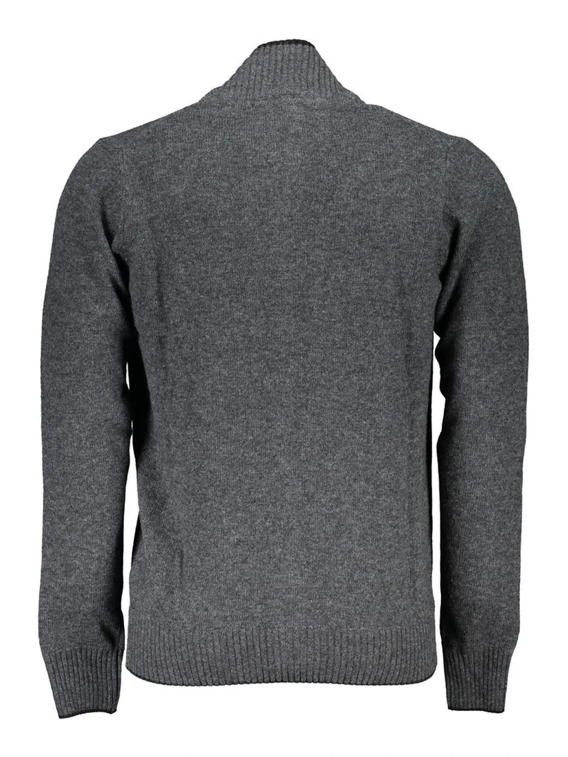 Gray Fabric Sweater