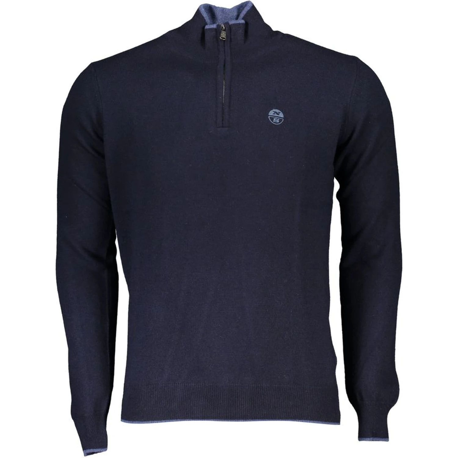 Blue Fabric Sweater