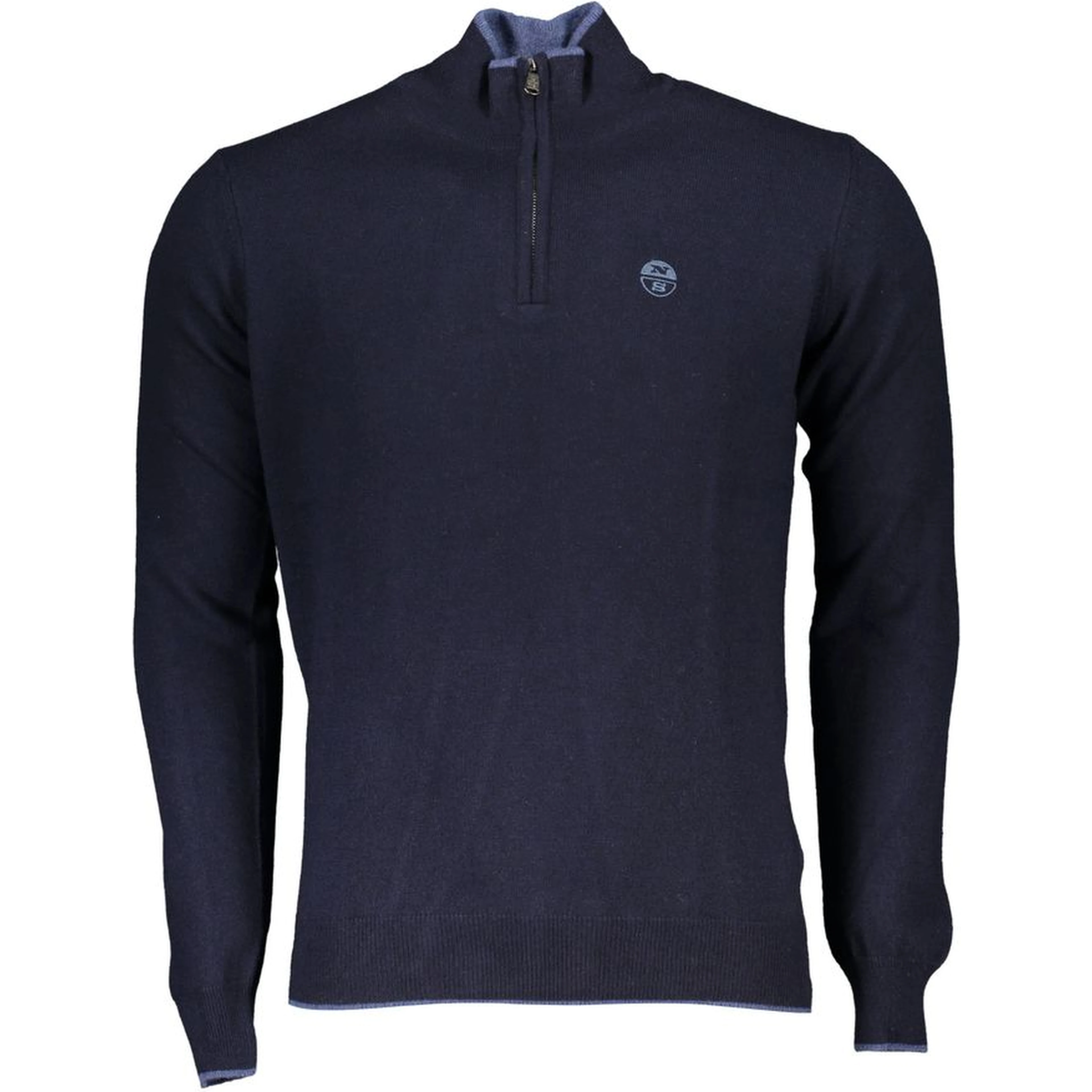 Blue Fabric Sweater