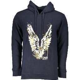 Blue Cotton Sweatshirt