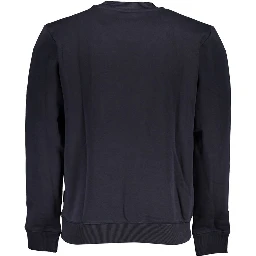 Blue Cotton Sweatshirt