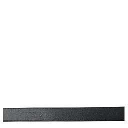 Black Goat Leather Antique Metal Buckle Belt