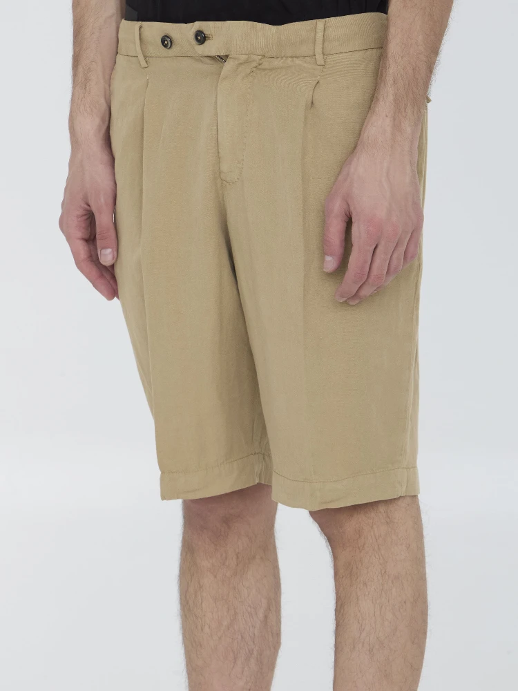 Elasticated bermuda shorts alternative