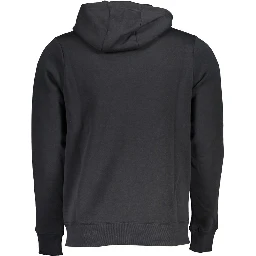 Black Cotton Sweatshirt