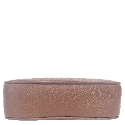 Small Leather Tan Camera Crossbody TB Logo Bag