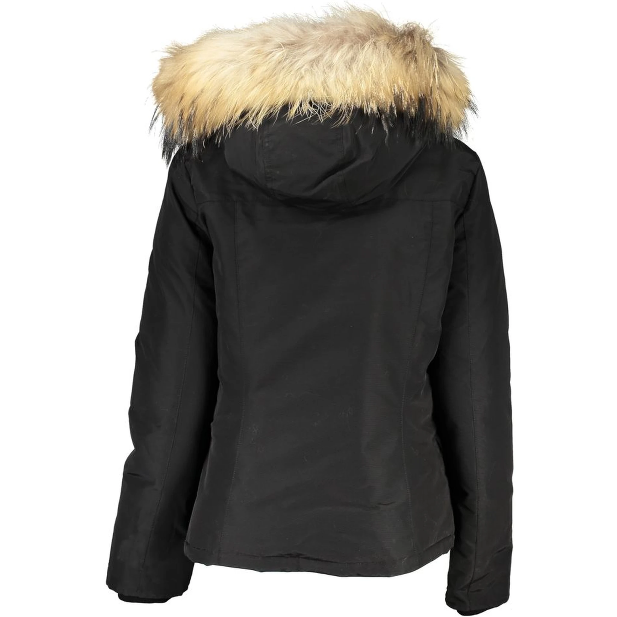 Black Cotton Jackets & Coat