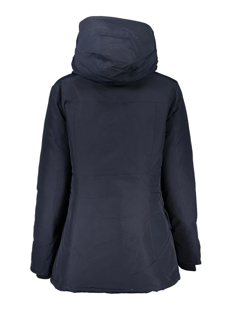 Women's blue Woolrich parka alternative