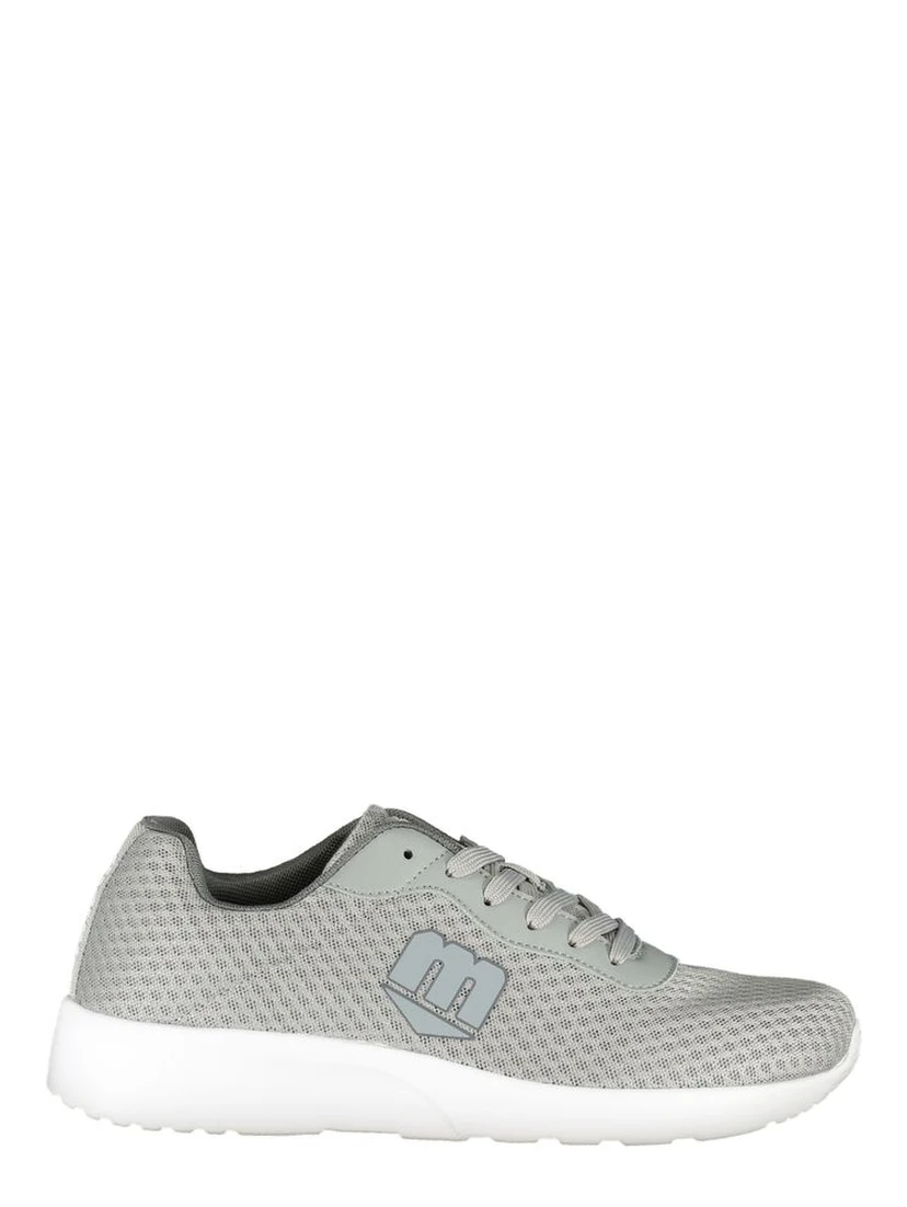 Gray Polyester Sneaker