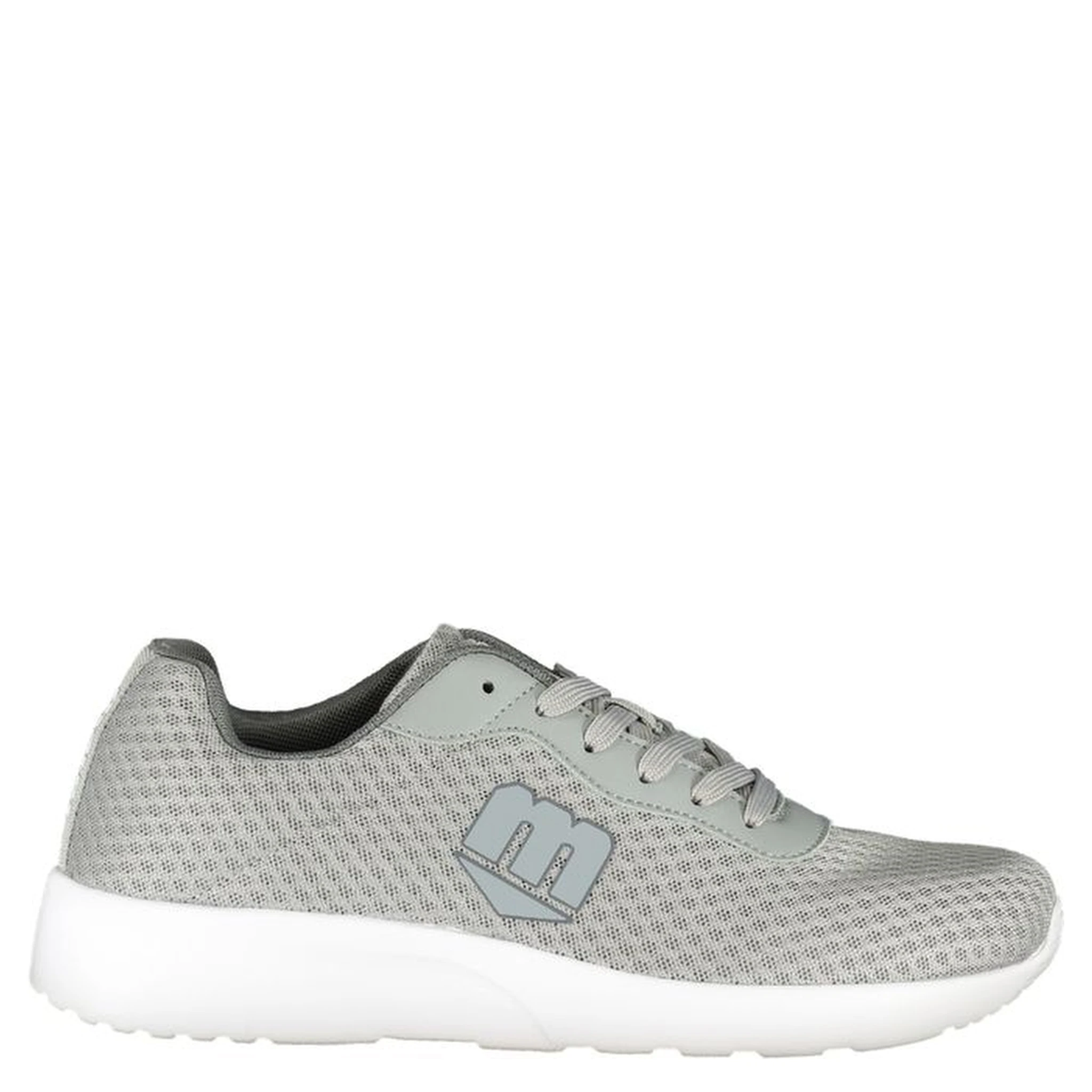 Gray Polyester Sneaker
