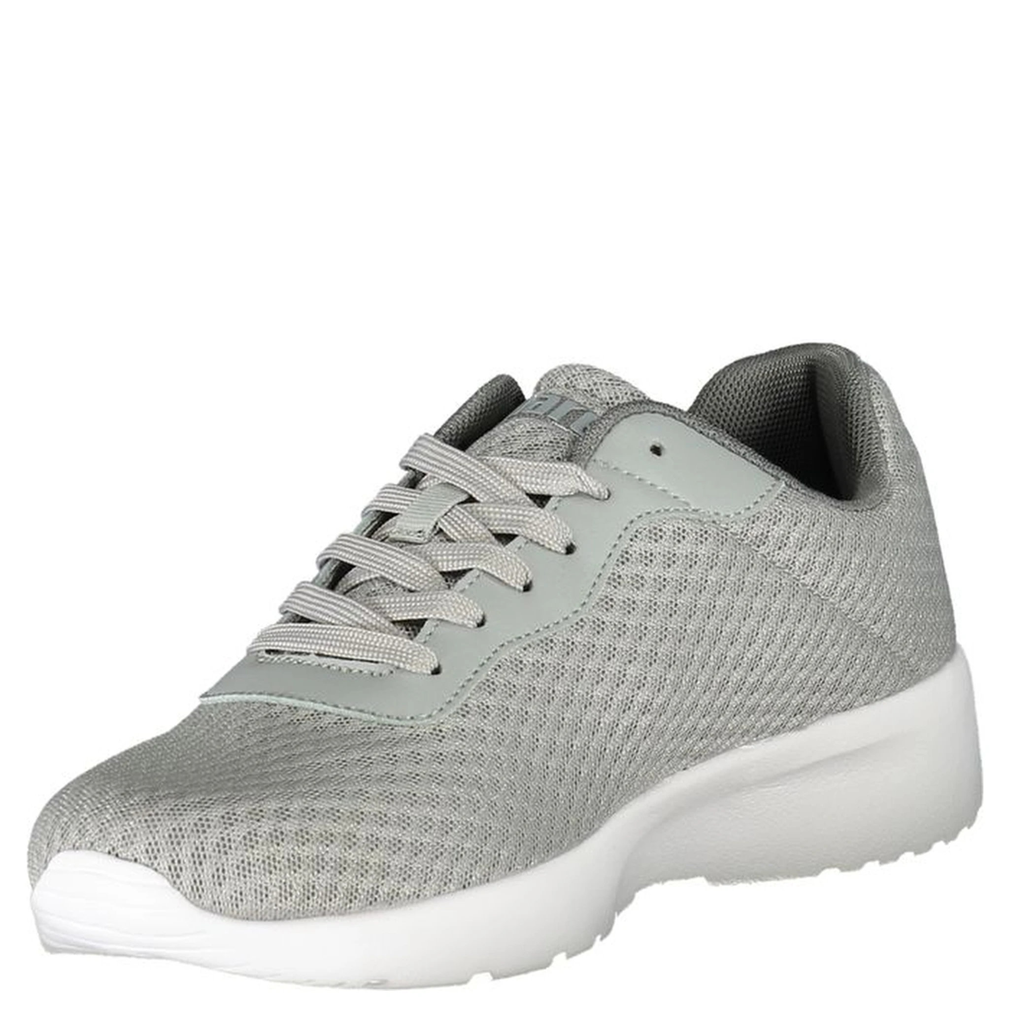 Gray Polyester Sneaker