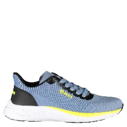 Blue Polyester Sneaker