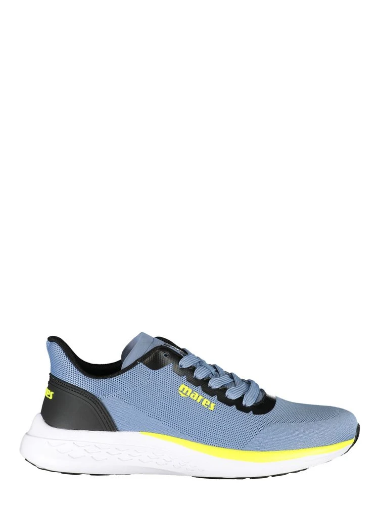 Blue Polyester Sneaker