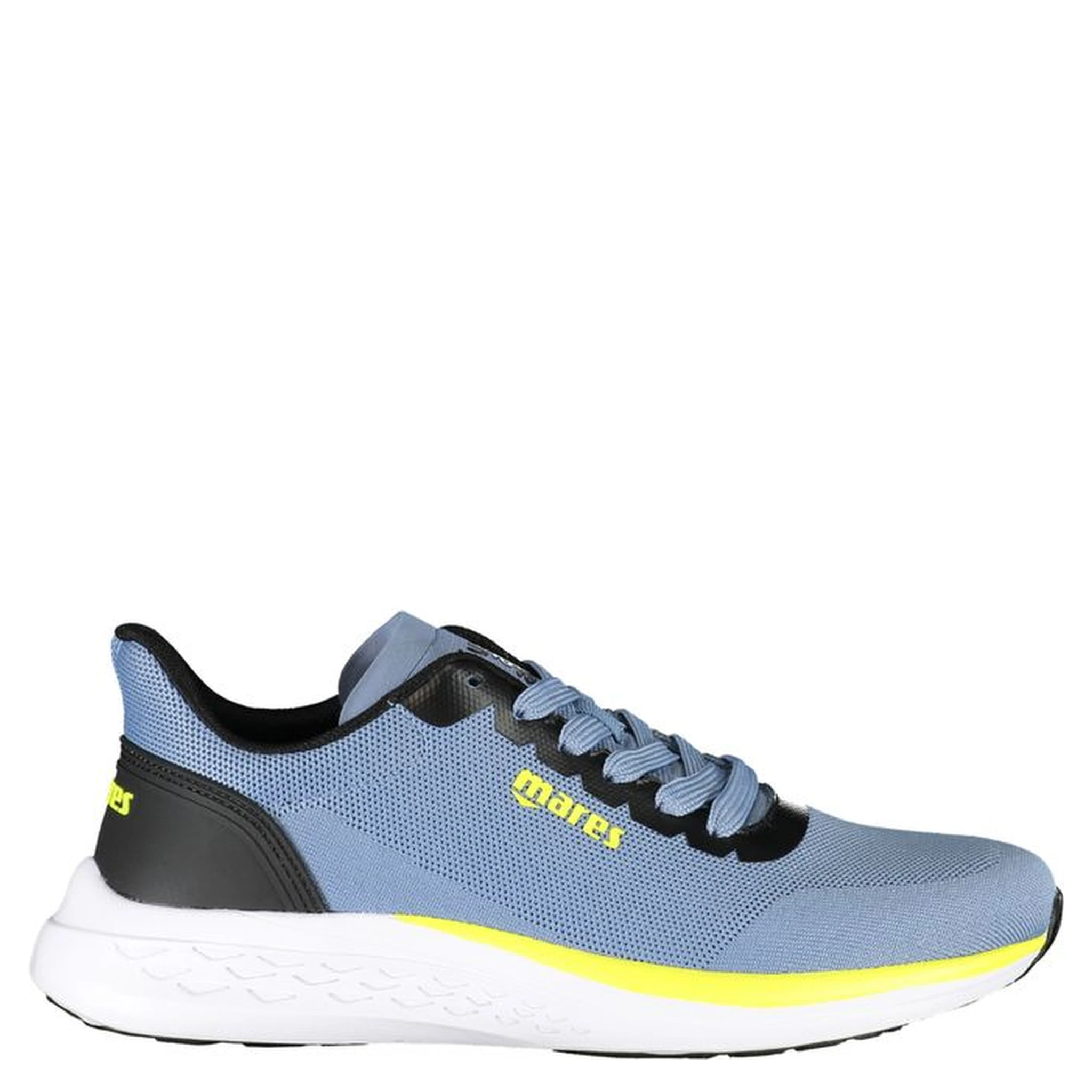 Blue Polyester Sneaker
