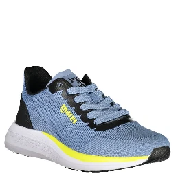 Blue Polyester Sneaker