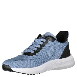 Blue Polyester Sneaker