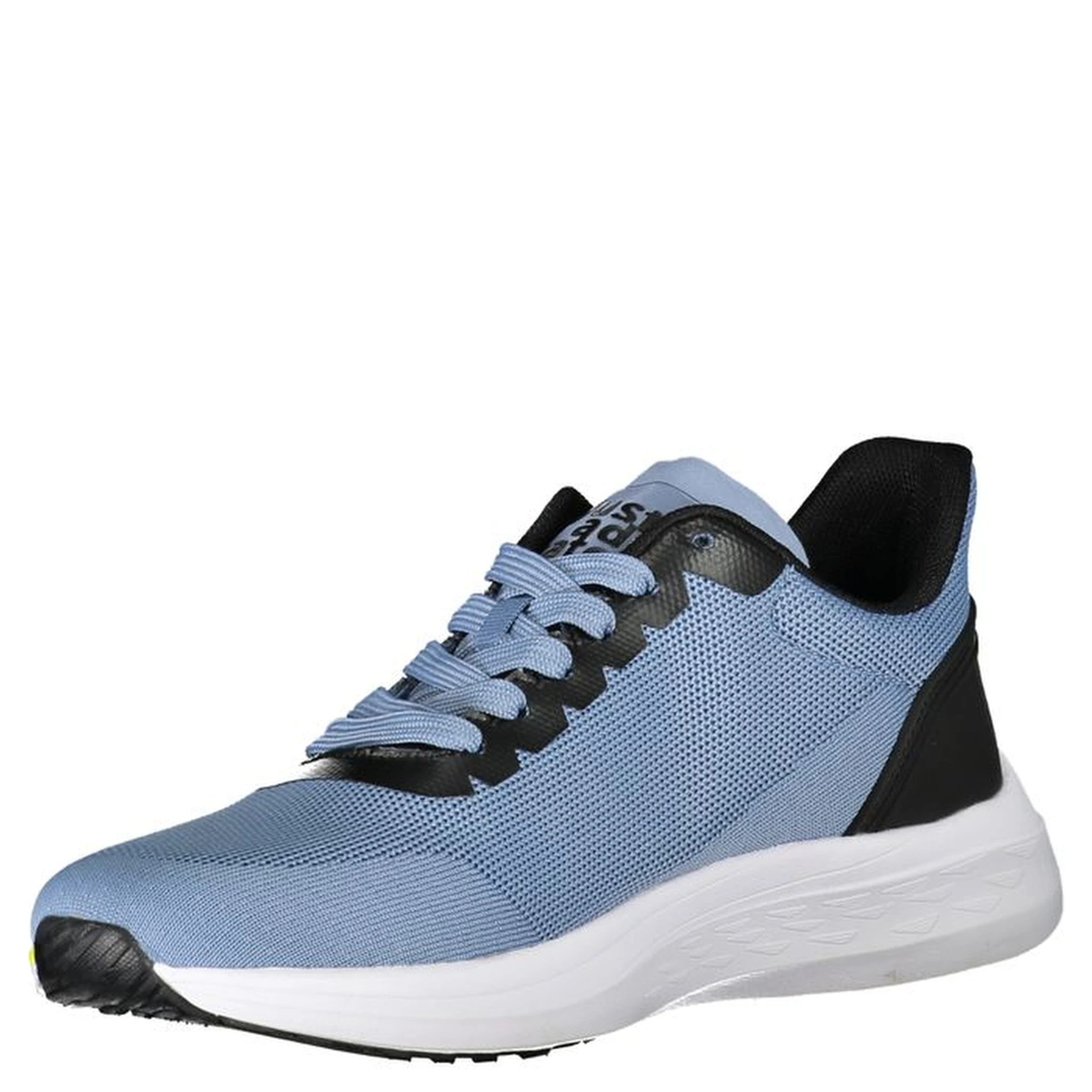 Blue Polyester Sneaker