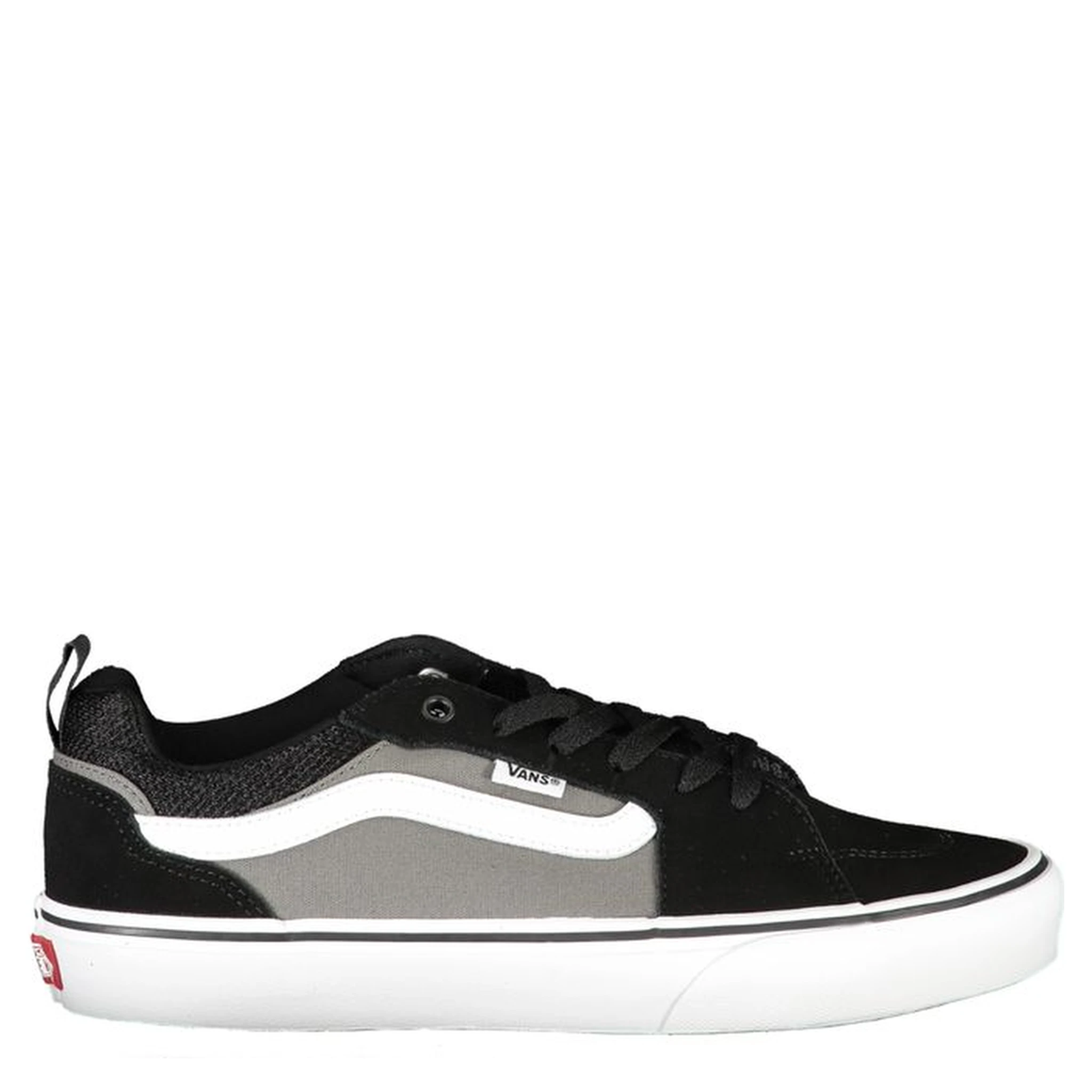 Black Polyester Sneaker