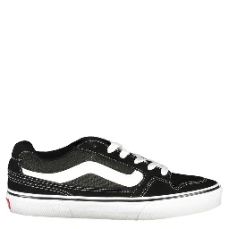 Black Polyester Sneaker
