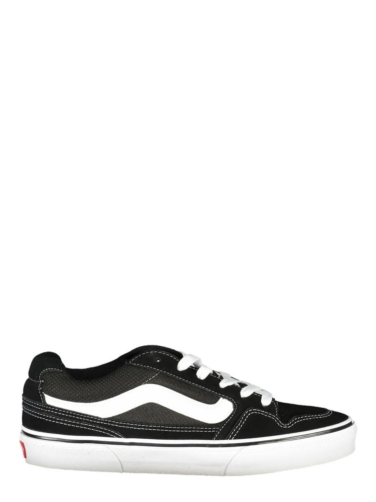 Black Polyester Sneaker