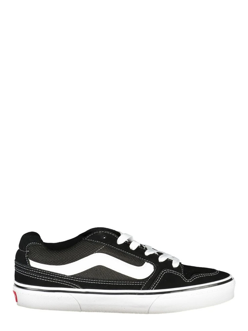 Black Polyester Sneaker