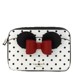 Disney Minnie Mouse Polka Dot Printed PVC Crossbody Camera Bag