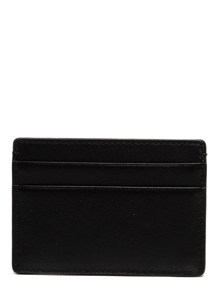 Black Leather La Medusa Card Holder alternative