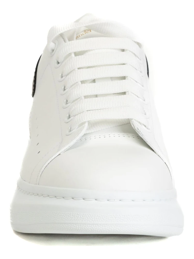 Alexander Mc Queen White And Blue Navy Oversized Sneakers alternative