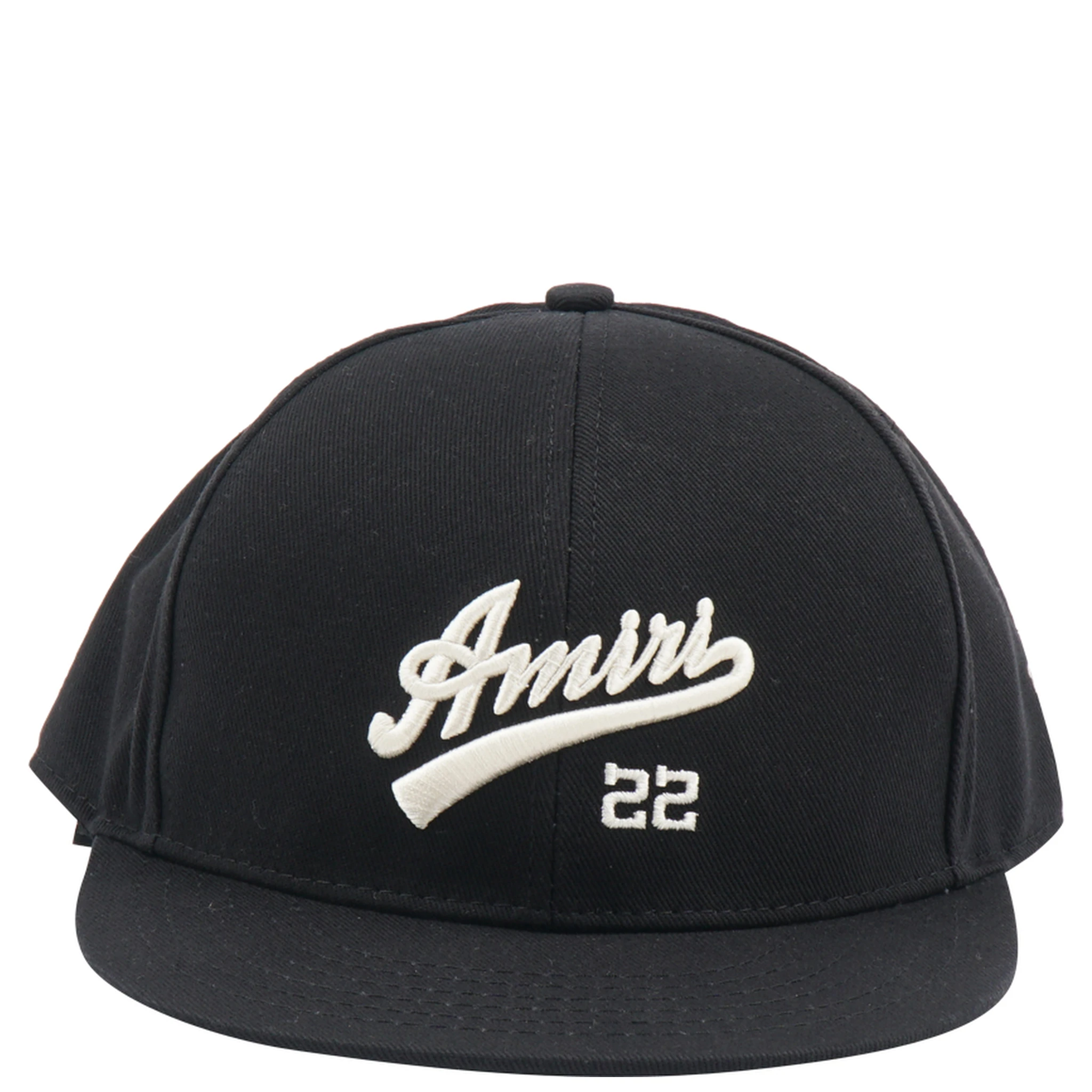 Solid Color Cap With Embossed Logo In Black
