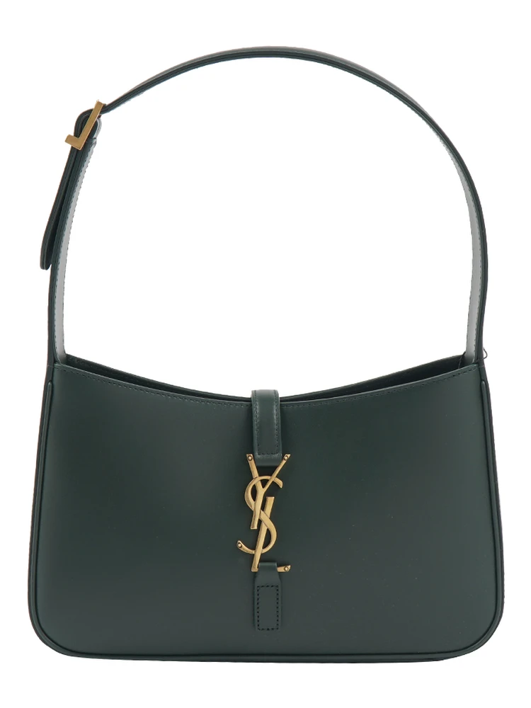 Le 5 à 7 Monogram Leather Hobo Bag