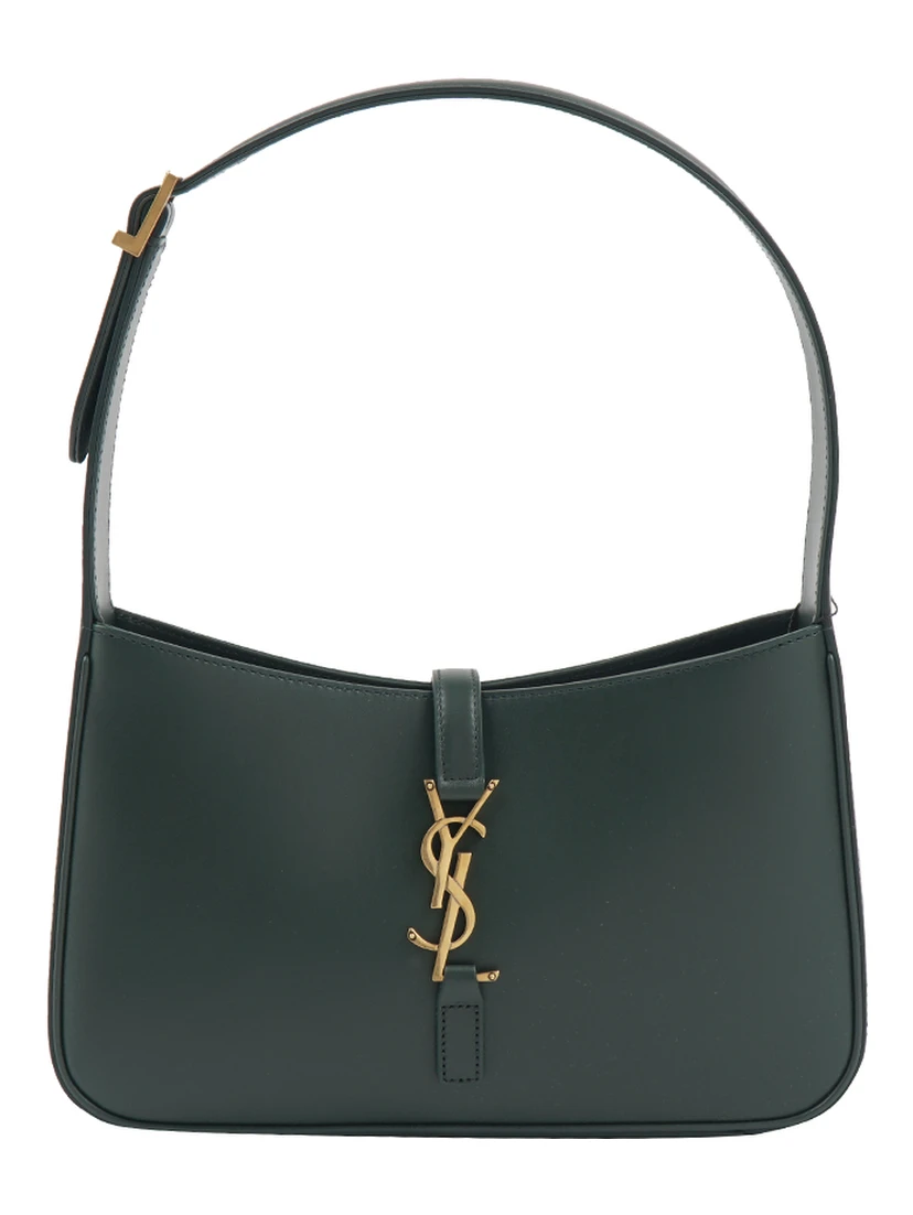 Le 5 à 7 Monogram Leather Hobo Bag