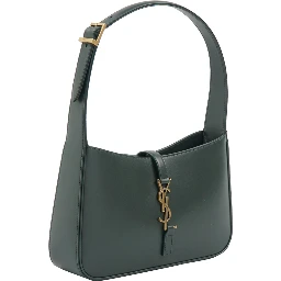 Le 5 à 7 Monogram Leather Hobo Bag