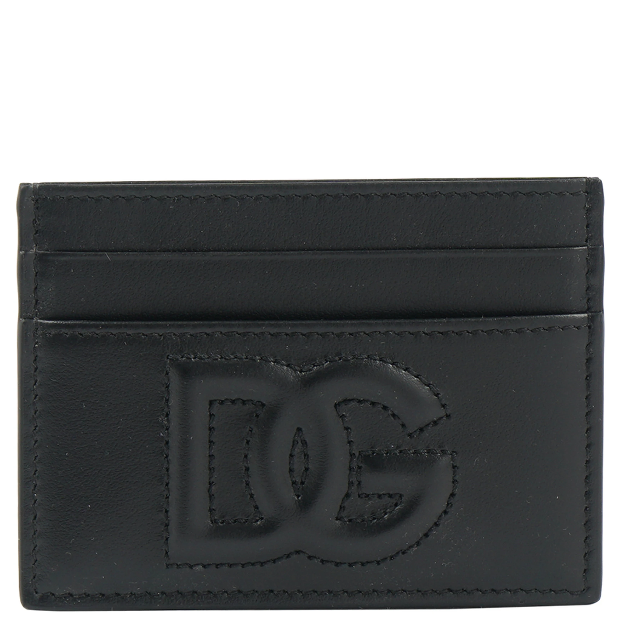 Logo Card Holder in Black