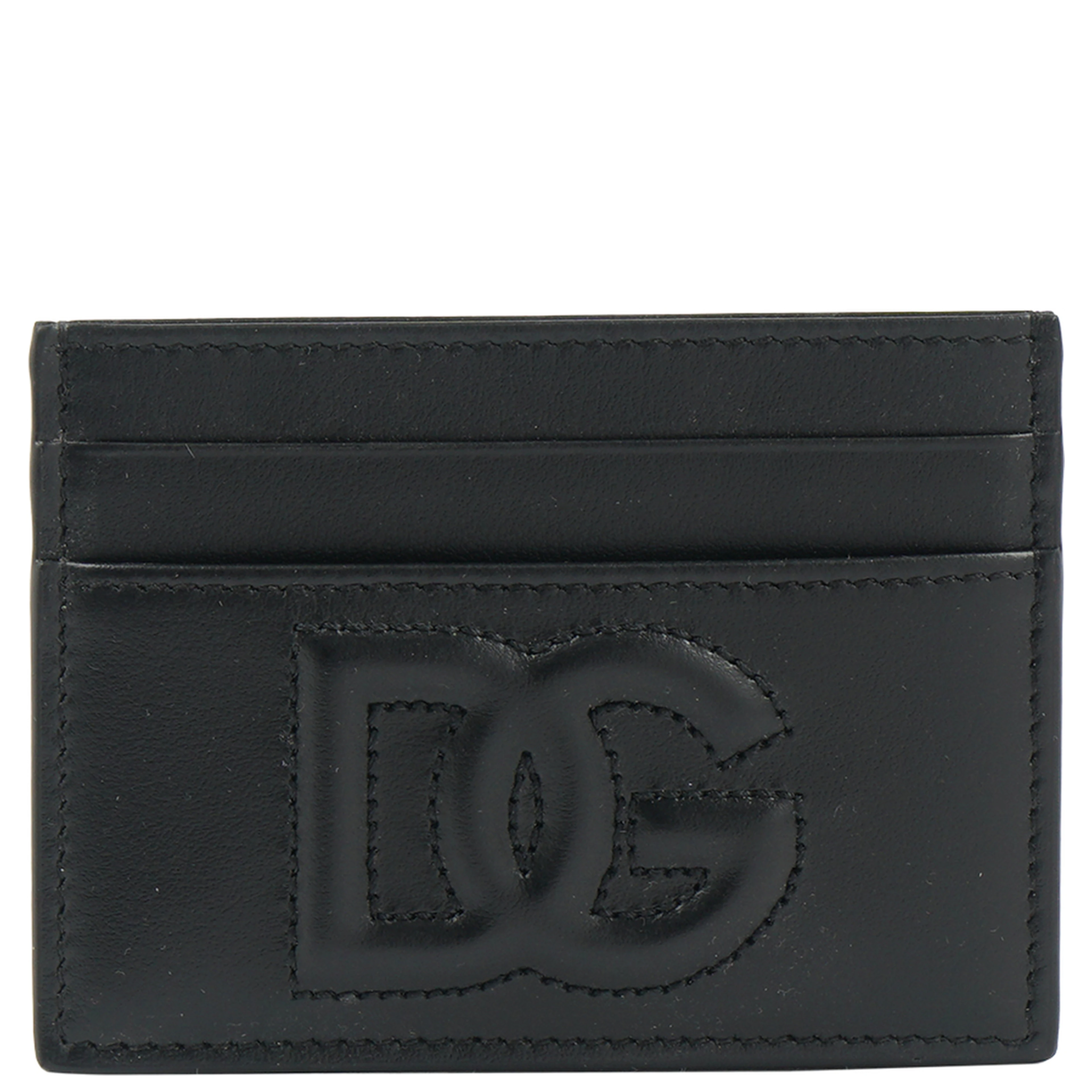 Logo Card Holder in Black